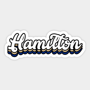 Hamilton - Hamilton College Sticker